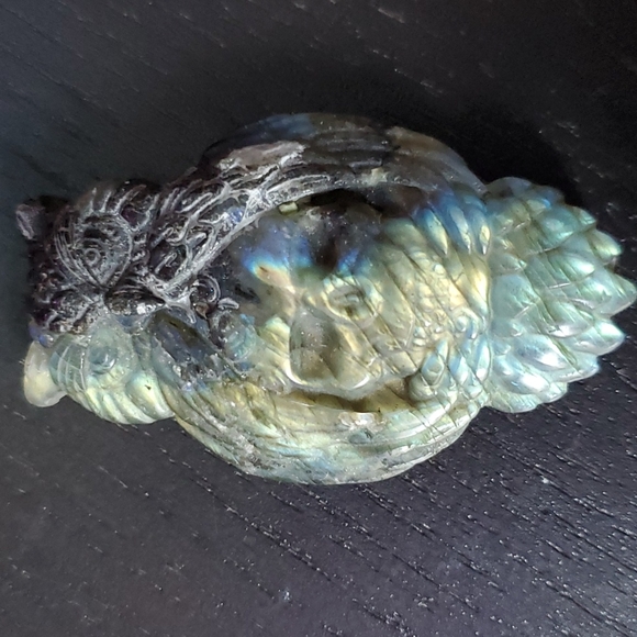 Other - Labradorite Owl on Skull 🦉 💀